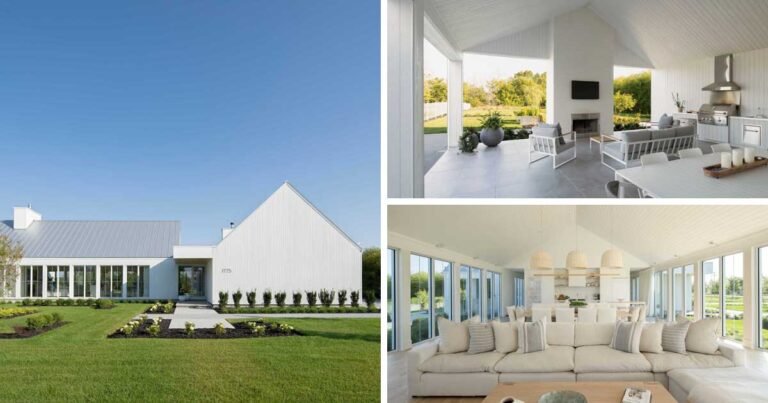 A White Home Interior To Match The White Exterior