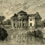رسم لمتنزه هولم ريجنت بارك حوالي عام 1876.