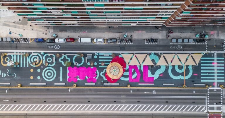 temporary installations transform barcelona’s urban spaces during MODEL festival