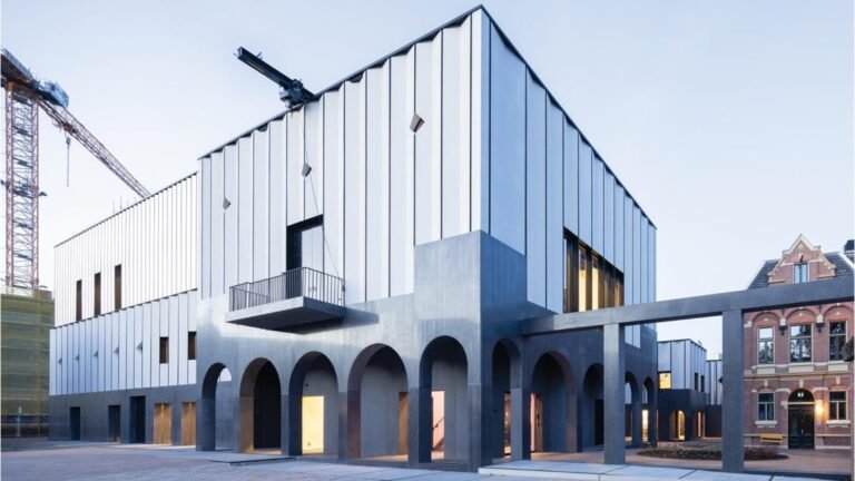 Two Dutch Architects Take Center Stage with the New Kunstwerf in Groningen