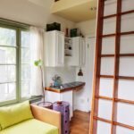 عندما كان جيسي يبحث عن شقة كانوا يبحثون عن سحر وشخصية تاريخية.  يمتلك السلم الأصلي كلا ...