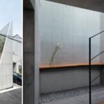 this home-office by ogawa architect design in japan evokes the ‘entrance to a small valley’
