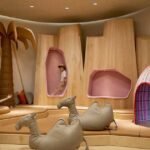 A Playroom Inside This Hotel Was Designed With A Desert Theme