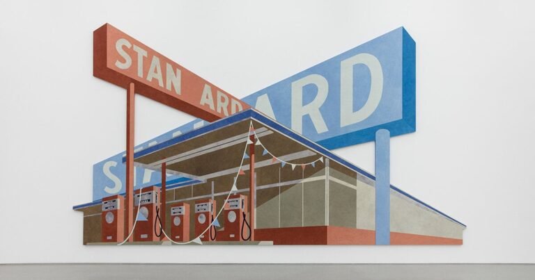 exploring american mythos and masculinity through nick doyle’s collaged denim structures