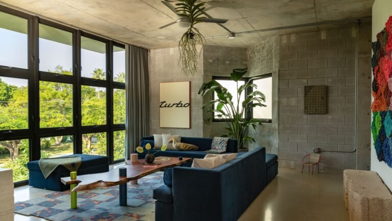 Tour a Waterfront Miami Abode Designed to House a Young Family—And a Sailboat