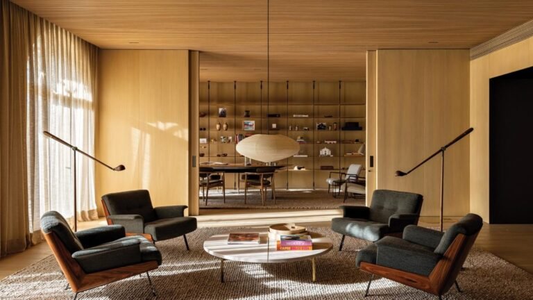 In São Paulo, A Timeworn 1970s Apartment is Reimagined with a Rich Material Palette