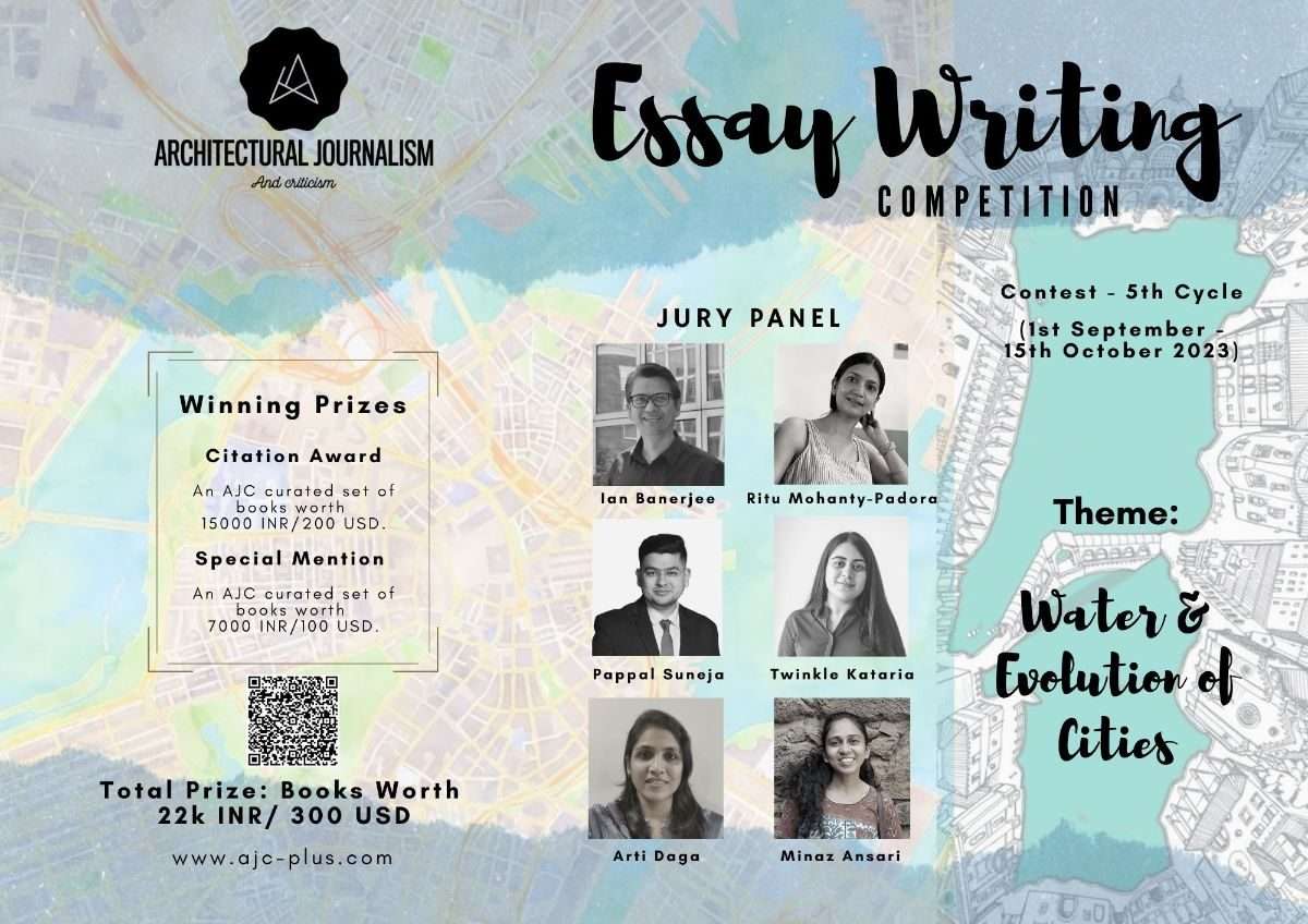 Architectural Essay Writing, 5th Cycle: ‘Water and the Evolution of Cities’