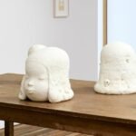 yoshimoto nara’s childlike characters take ceramic forms at pace gallery exhibition in seoul