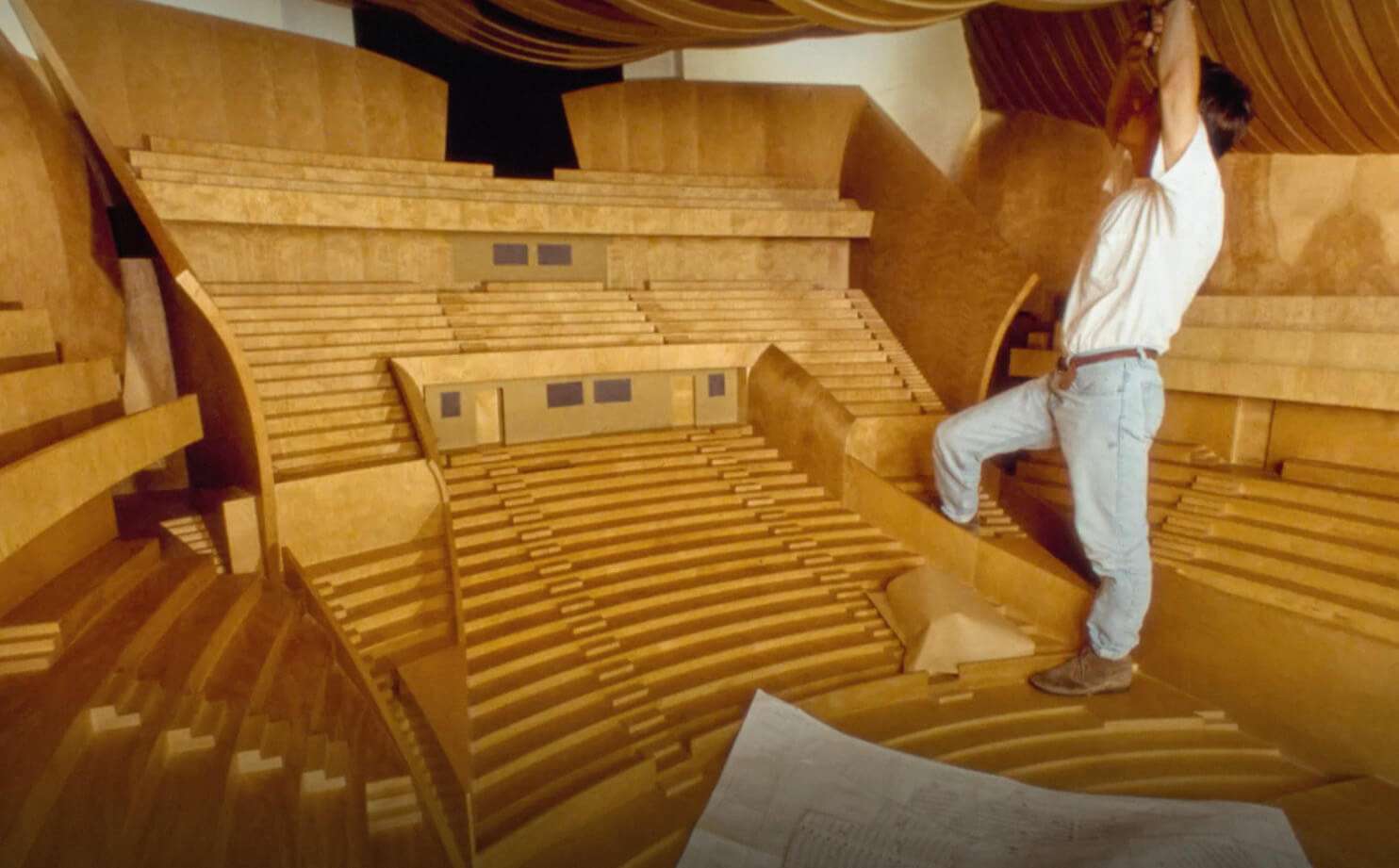 Sculpting Harmony, a digital exhibition by the Getty Research Institute, tells the story of Frank Gehry’s Disney Concert Hall