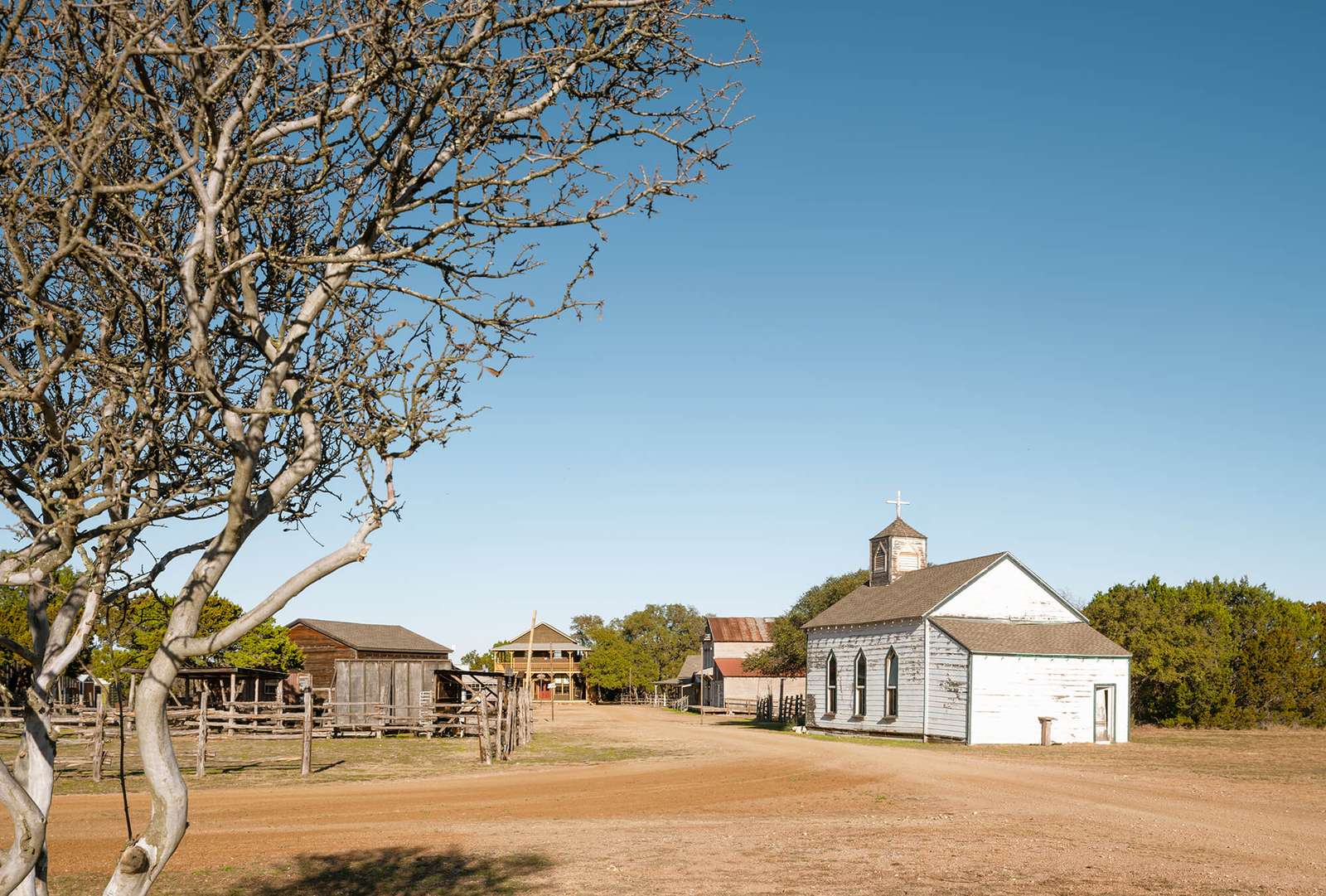 Willie Nelson designed a town in Texas. Architects just restored it.