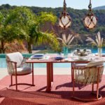 An outdoor dining duo completes Cassina’s playful Trampoline collection | News | Architonic