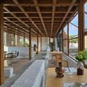 © Lang Xu Construction Over Relics, A New Community Center of Lianhe Village / CLAB Architects - Interior Photography, Wood, Beam
