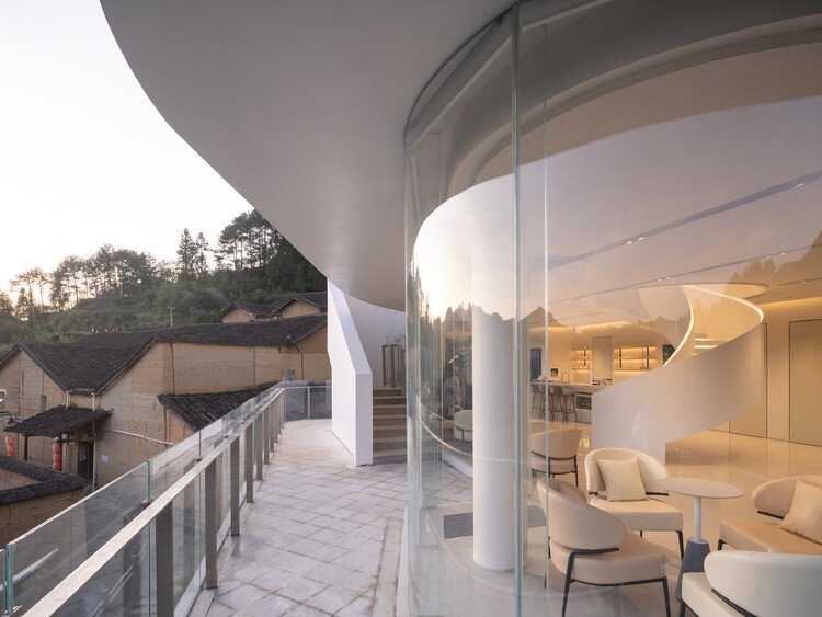 CATL Zero-Carbon Teahouse Xiadang / HATCH Architects - Interior Photography, Balcony