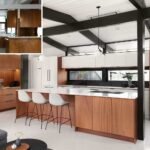 A renovation of a mid-century modern home in San Mateo, California.