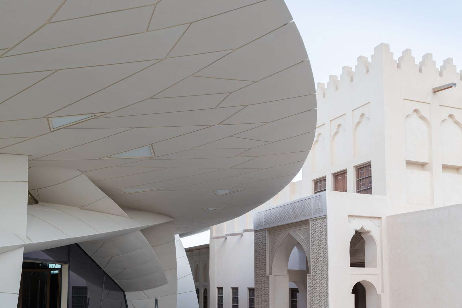 Aerial_view_of_the_National_Museum_of_Qatar_designed_by_Jean_Nouvel_Iwan_Baan - architizer
