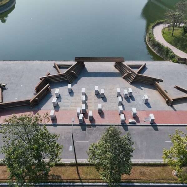 takashi niwa's stacked steel memorial honors vietnam construction industry's unsung heroes