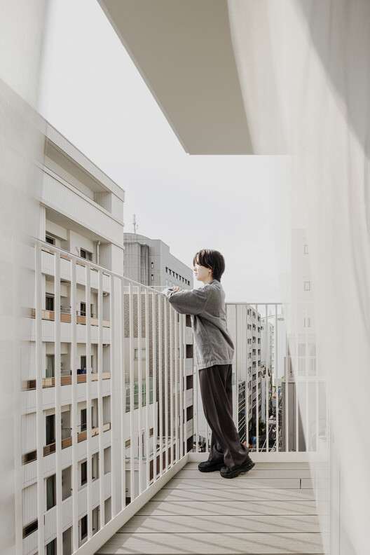 Hotel Rakuragu / kooo architects - Interior Photography, Closet, Balcony