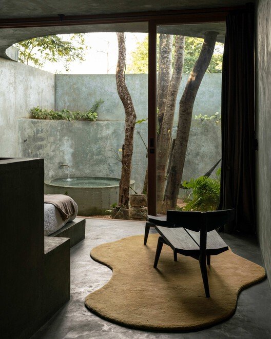 Gruta House / Salvador Román Hernández +  Adela Mortéra Villarreal - Interior Photography, Wood, Concrete