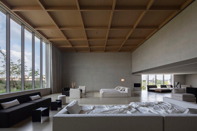 STAY MORE Flagship Store / STAY Architects - Interior Photography, Living Room, Wood, Sofa, Table, Chair