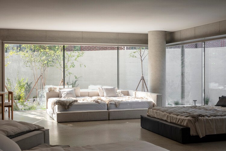 STAY MORE Flagship Store / STAY Architects - Interior Photography, Living Room, Sofa, Bed, Lighting, Bedroom