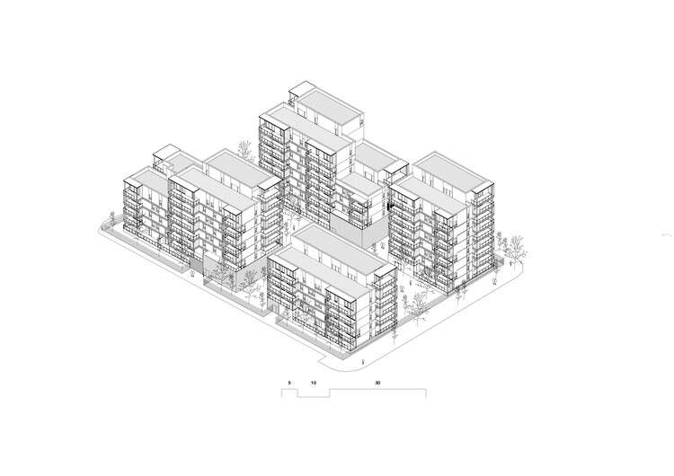Parilly 116 Housing Units / Tectoniques + BBC & associés - Image 16 of 21