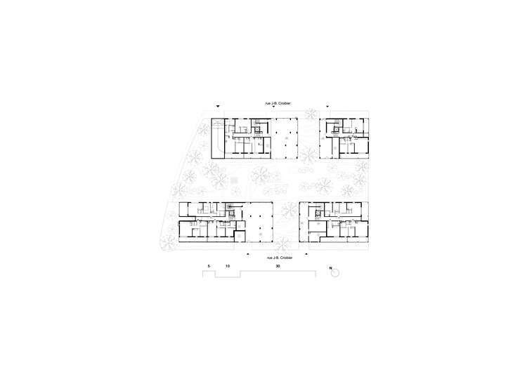 Parilly 116 Housing Units / Tectoniques + BBC & associés - Image 17 of 21