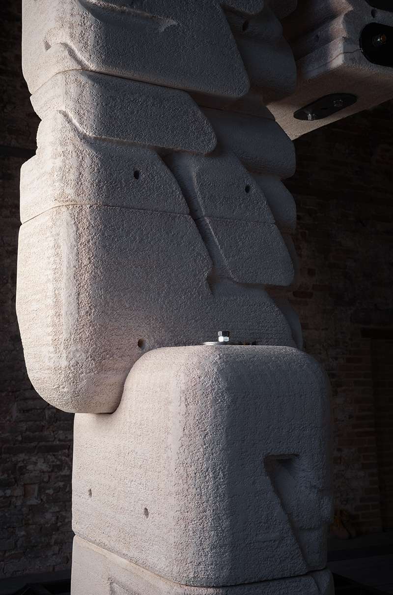 3D printed marble dust