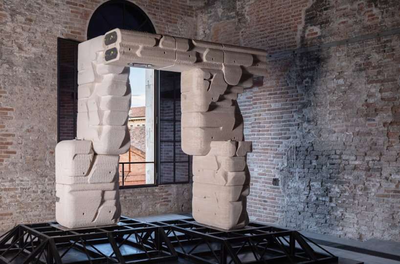 3D printed marble dust