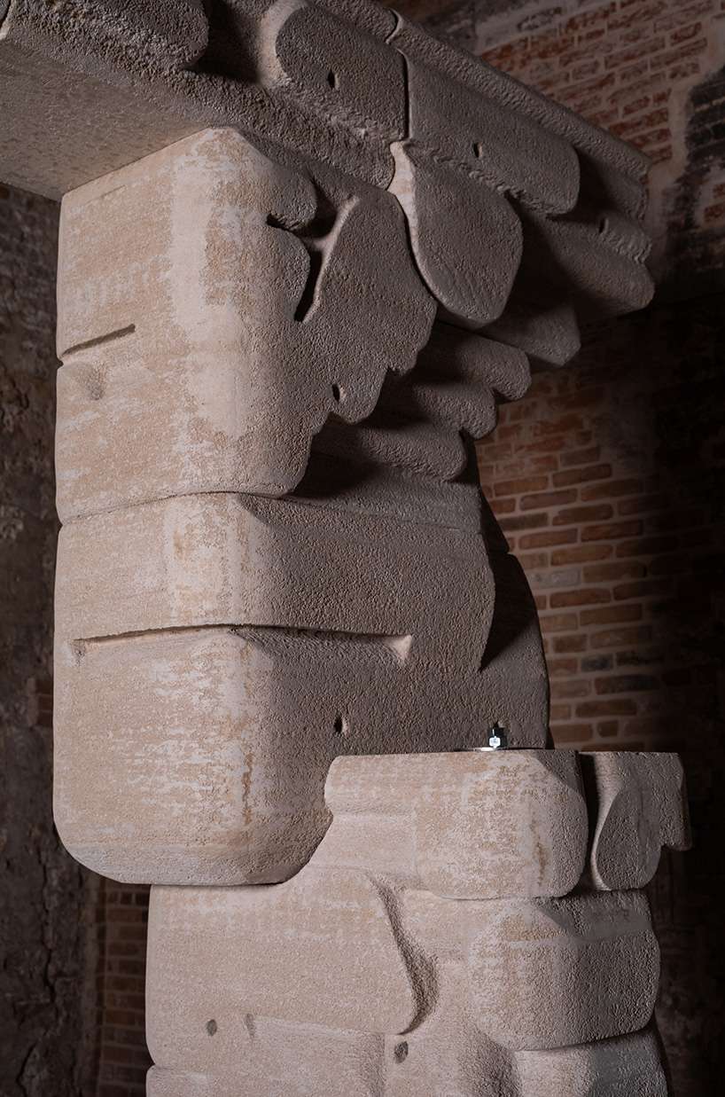 3D printed marble dust