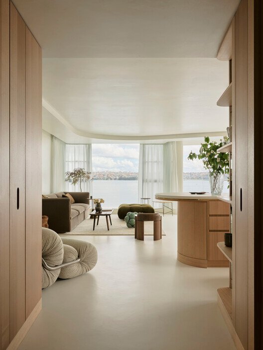 Darling Point Apartment / Studio ZAWA - Interior Photography, Wood, Chair