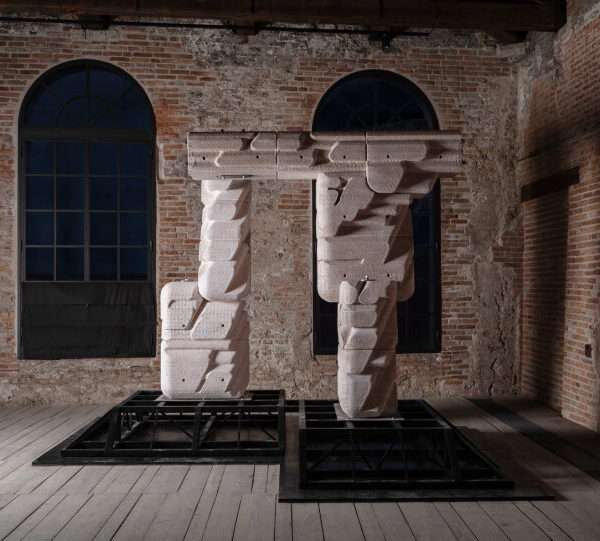 3D printed marble dust