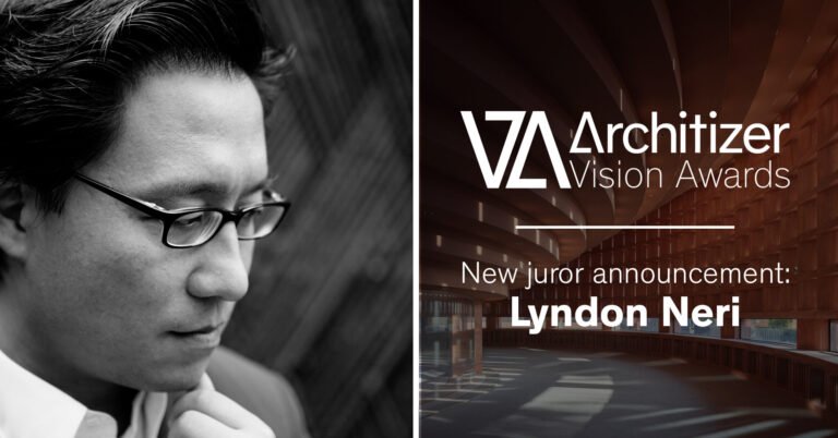 Master of Architectural Research Lyndon Neri Joins the 2025 Vision Awards Jury