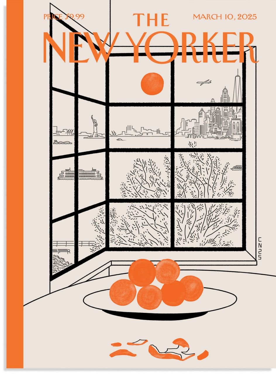 New Yorker Cover, Vitamin NYC © Christoph Niemann
