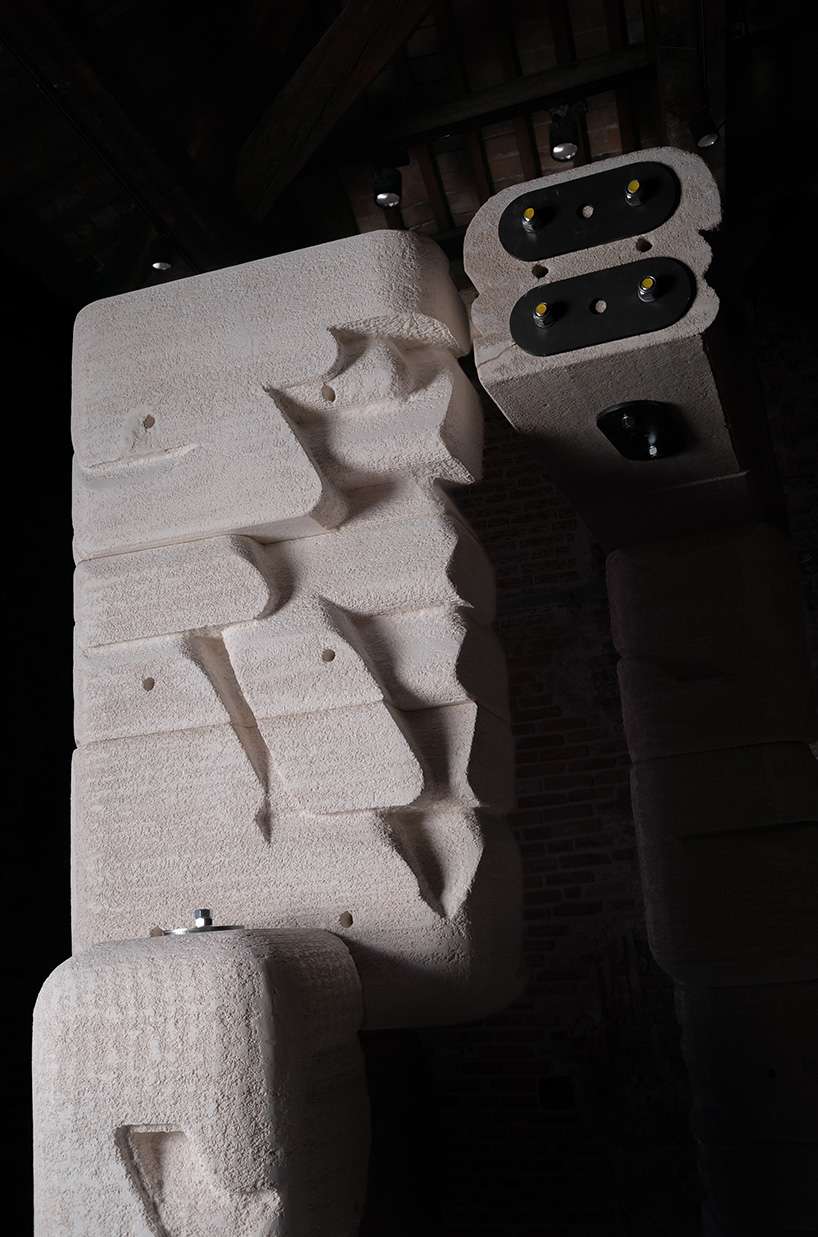 3D printed marble dust