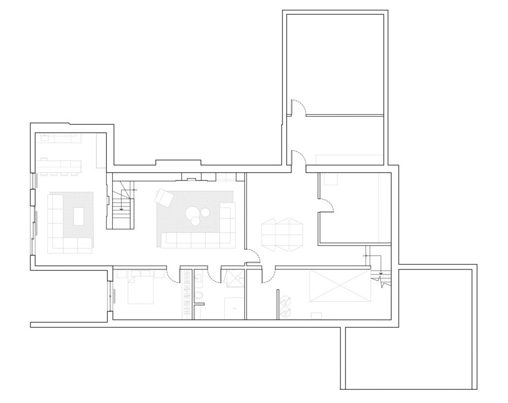 Explore the layout of this modern home through the floor plans.