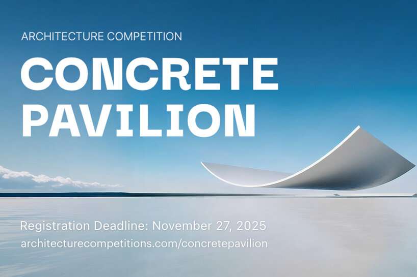 from tiny homes to concrete pavilions, which designboom competition will you join this year?