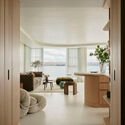© Clinton Weaver and Anson Smart Darling Point Apartment / Studio ZAWA - Interior Photography, Wood, Chair