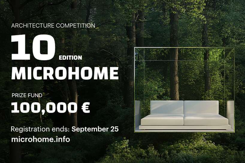 from tiny homes to concrete pavilions, which designboom competition will you join this year?