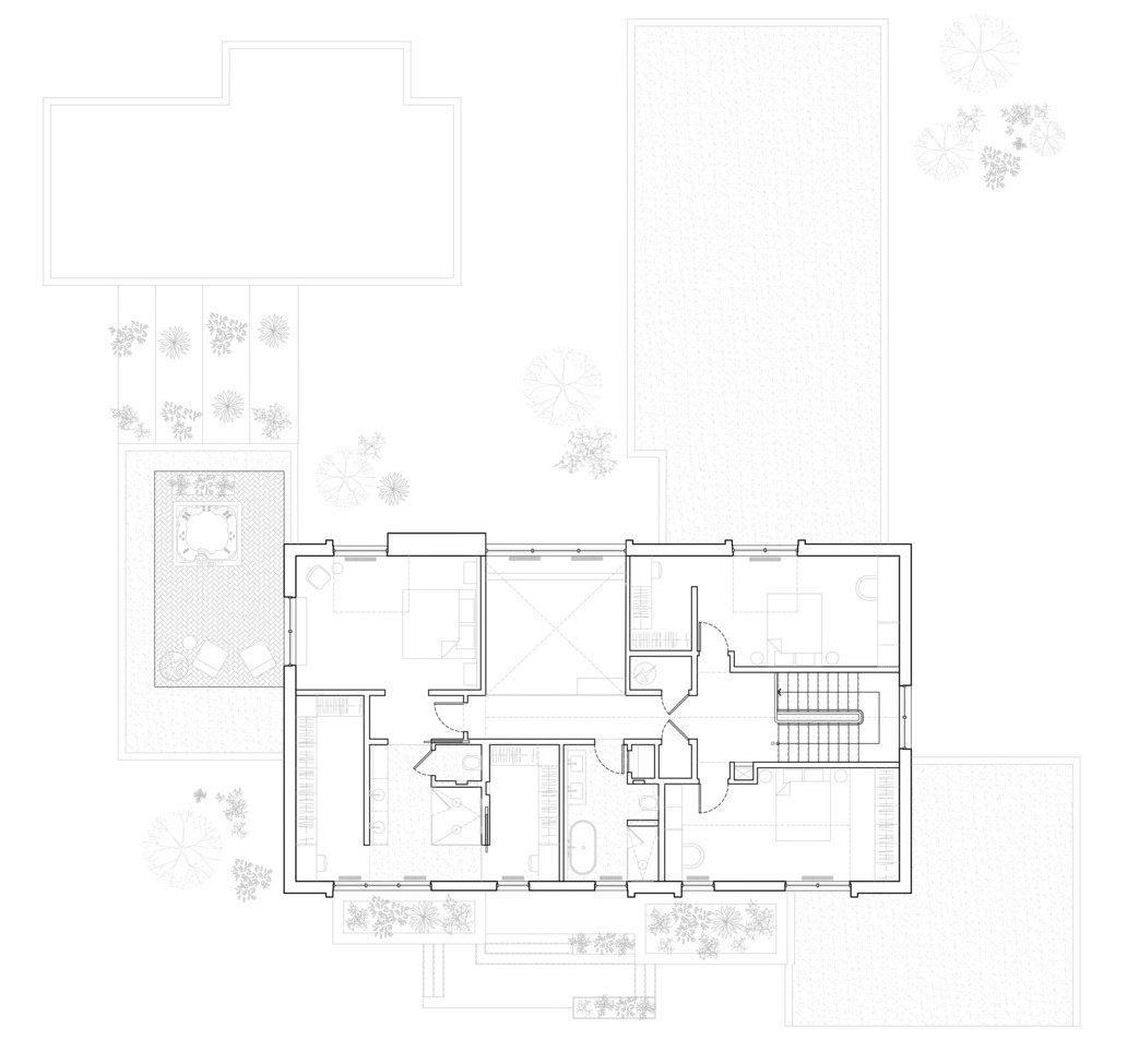 Explore the layout of this modern home through the floor plans.