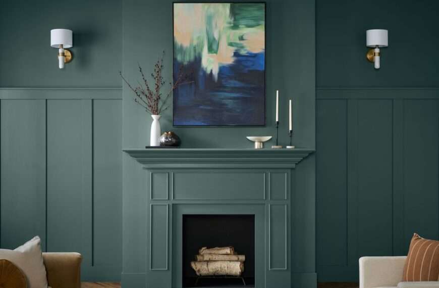 Hidden Gem, the 2026 Behr Color of the Year, Is a Grounding Green Hue That Shines In Any Setting