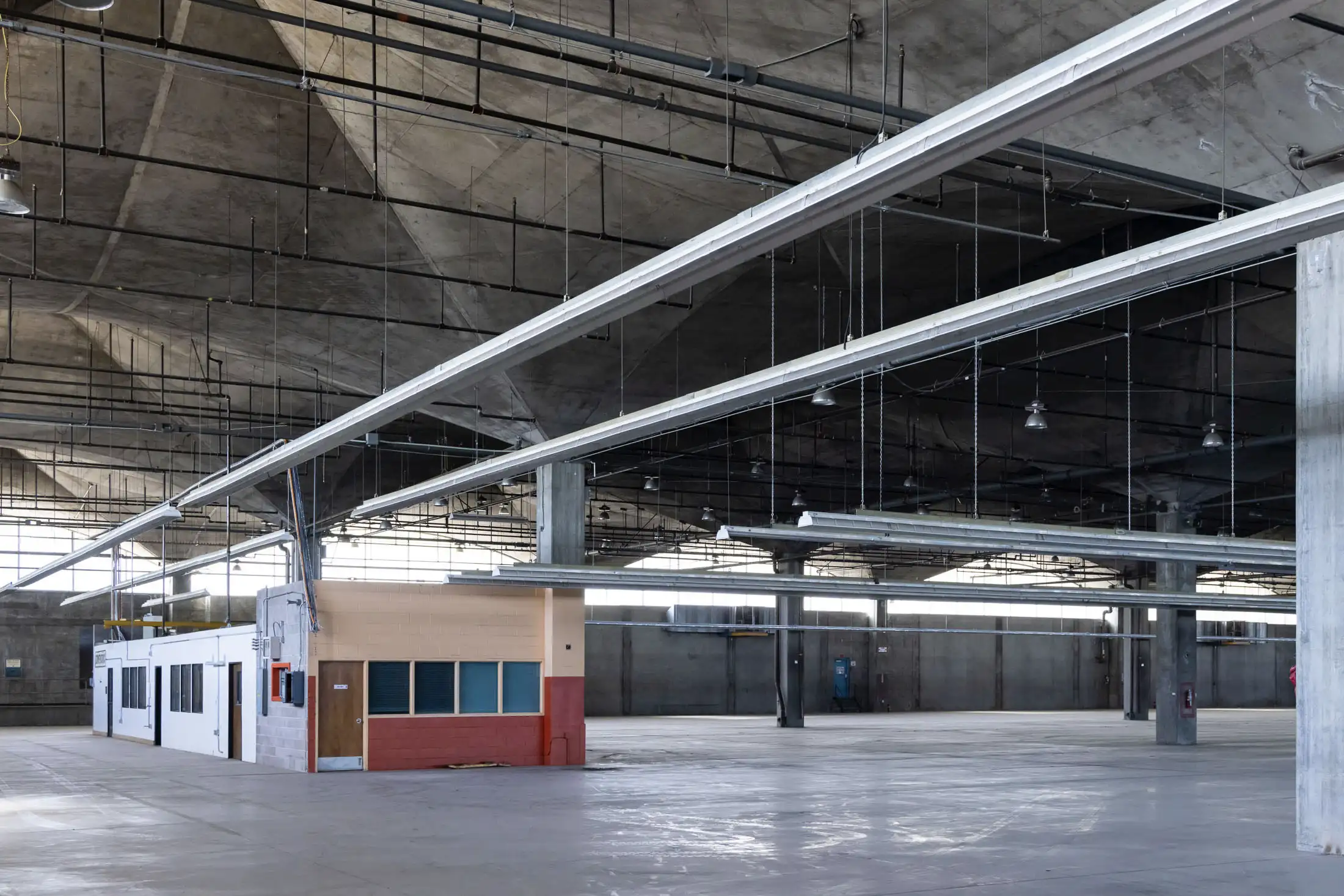 midcentury warehouse interior