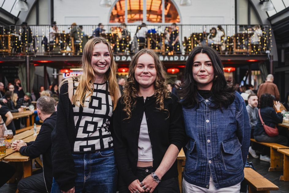 Lucy Stevenson, Columba McCallum, and Orla McAuliffe