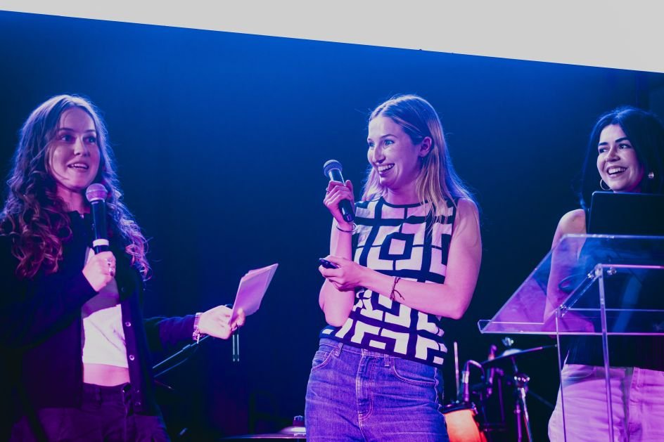 Columba McCallum, Lucy Stevenson and Orla McAuliffe