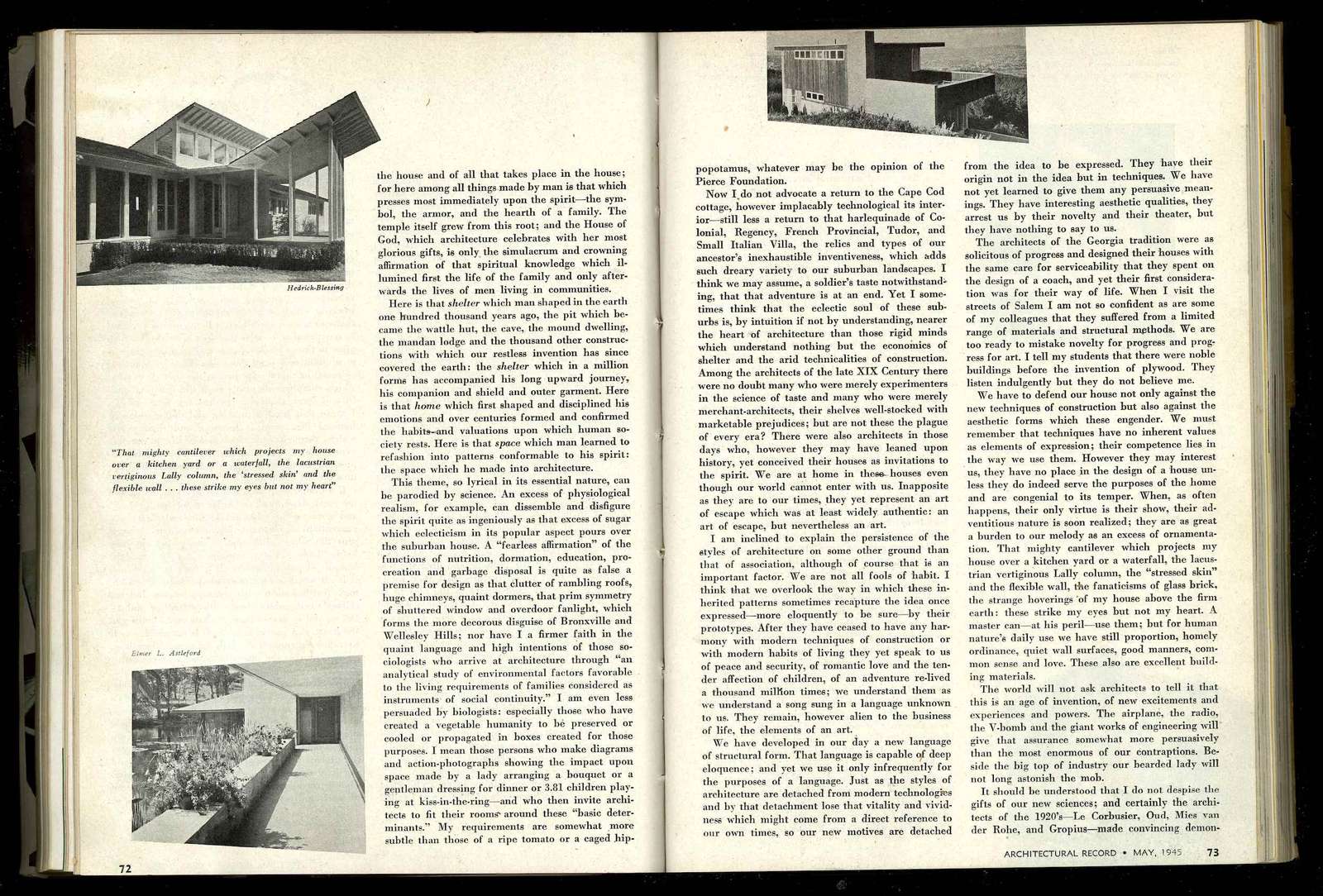 Architectural Record, May 1945 Architectural Record, May 1945
