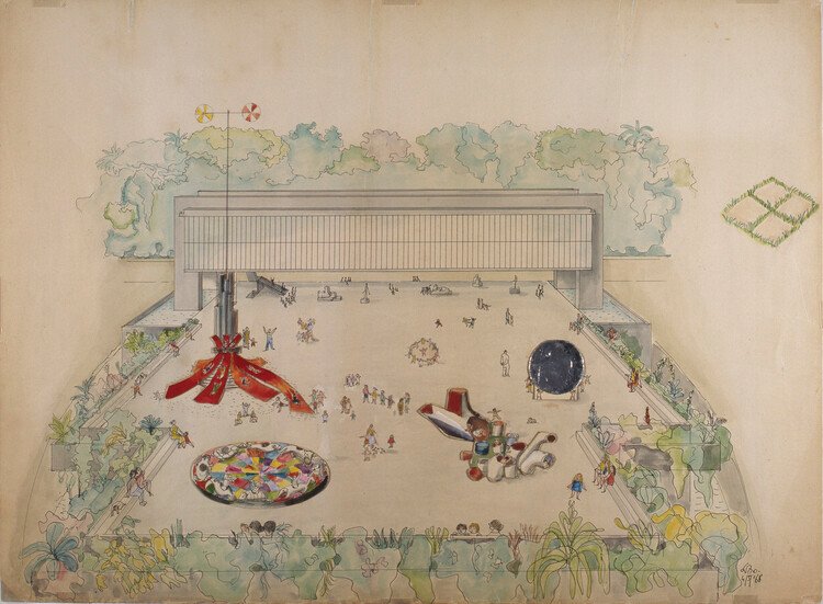 Serious Play: The Subversive Designs of Lina Bo Bardi and Aldo van Eyck - Image 1 of 13