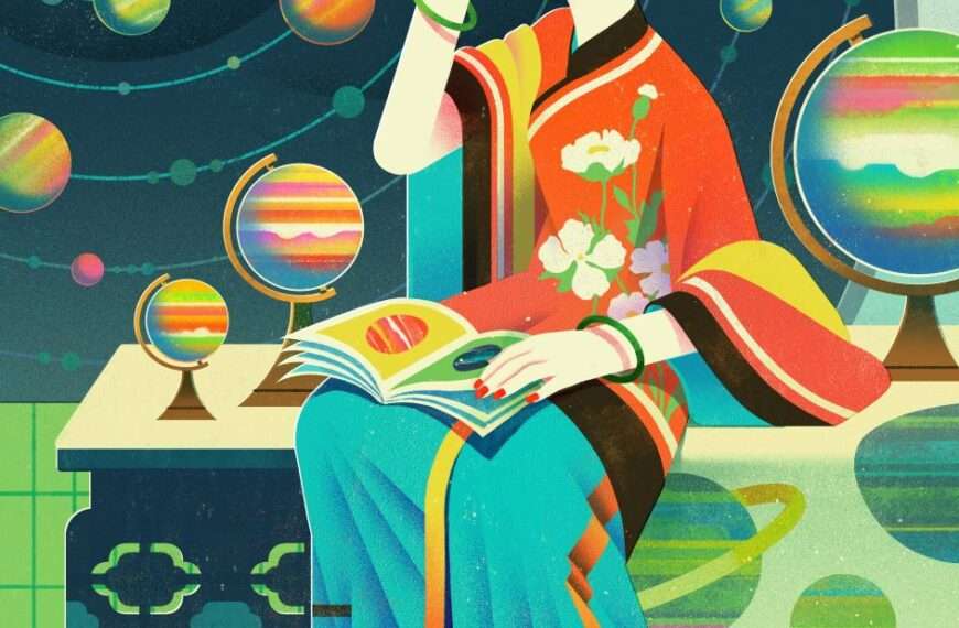 Portrait of Wang Zhenyi for Rebel Girls