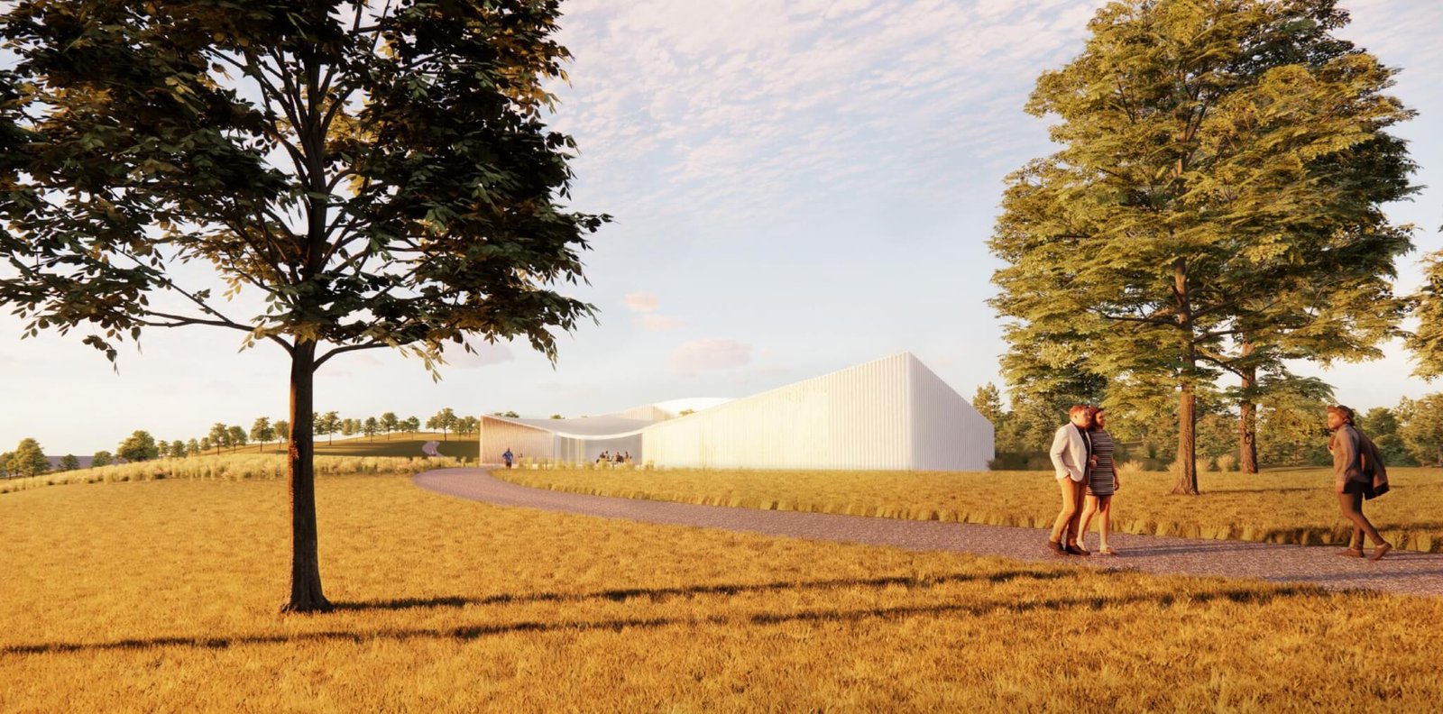new Art Omi Visitor Center rendering