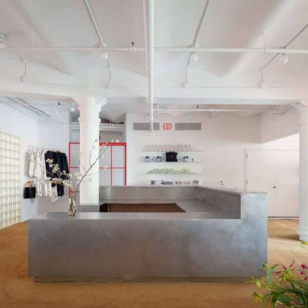 Bench Architecture composes a materially rich yet calm yoga studio for New York’s Sky Ting