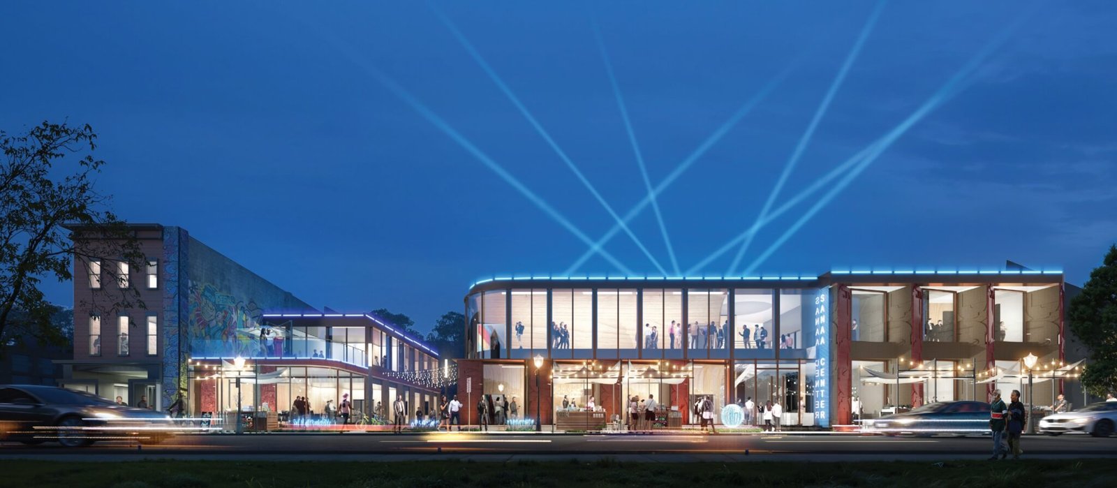 Sanaa Center by Drummond Projects