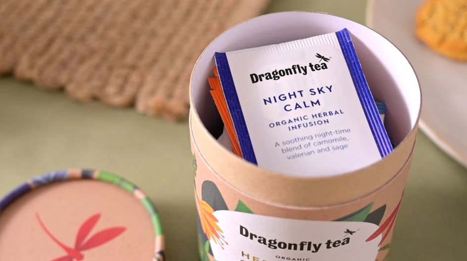 Lark Design Studio gives Dragonfly Tea a giftable twist with its first-ever Herbal Tea Collection